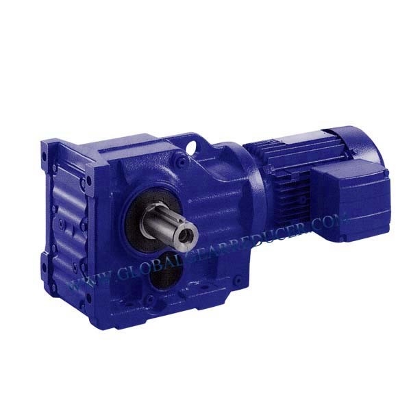 K Series Helical Bevel gearbox 2P 4P 6P Electric Motor Speed Reduction Gearbox