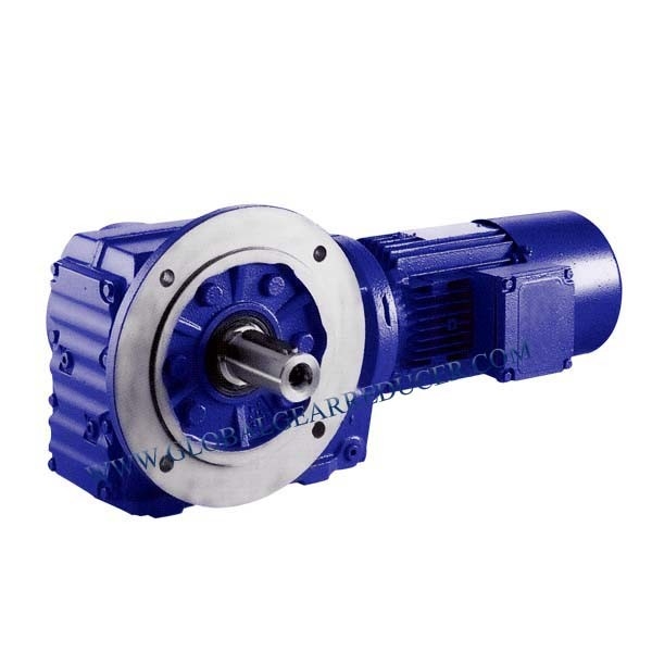 K Series Helical Bevel gearbox 2P 4P 6P Electric Motor Speed Reduction Gearbox