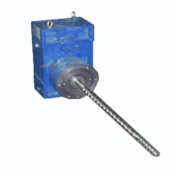 Vertical ZLYJ133/146/173/180 Gear Speed Reducer With Single Screw